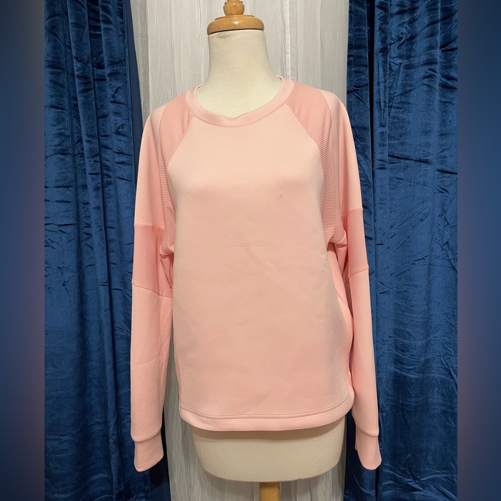 Foray Golf pink sweater Mesh super soft size medium